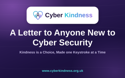 A Letter to Anyone New to Cyber Security