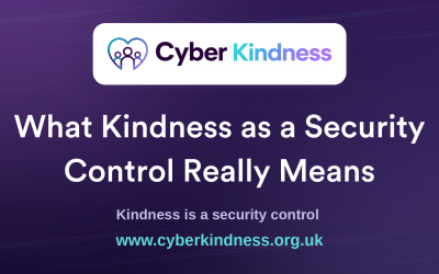 What Kindness as a Security Control Really Means