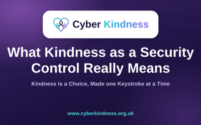 What Kindness as a Security Control Really Means